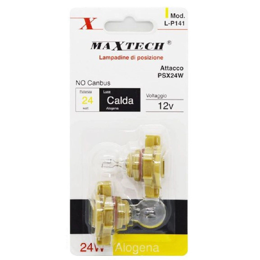 Trade Shop - Lampadina Posizione Auto Psx24w 12v 24w Luce Alogena Lampada Segnalazione L-p141 -