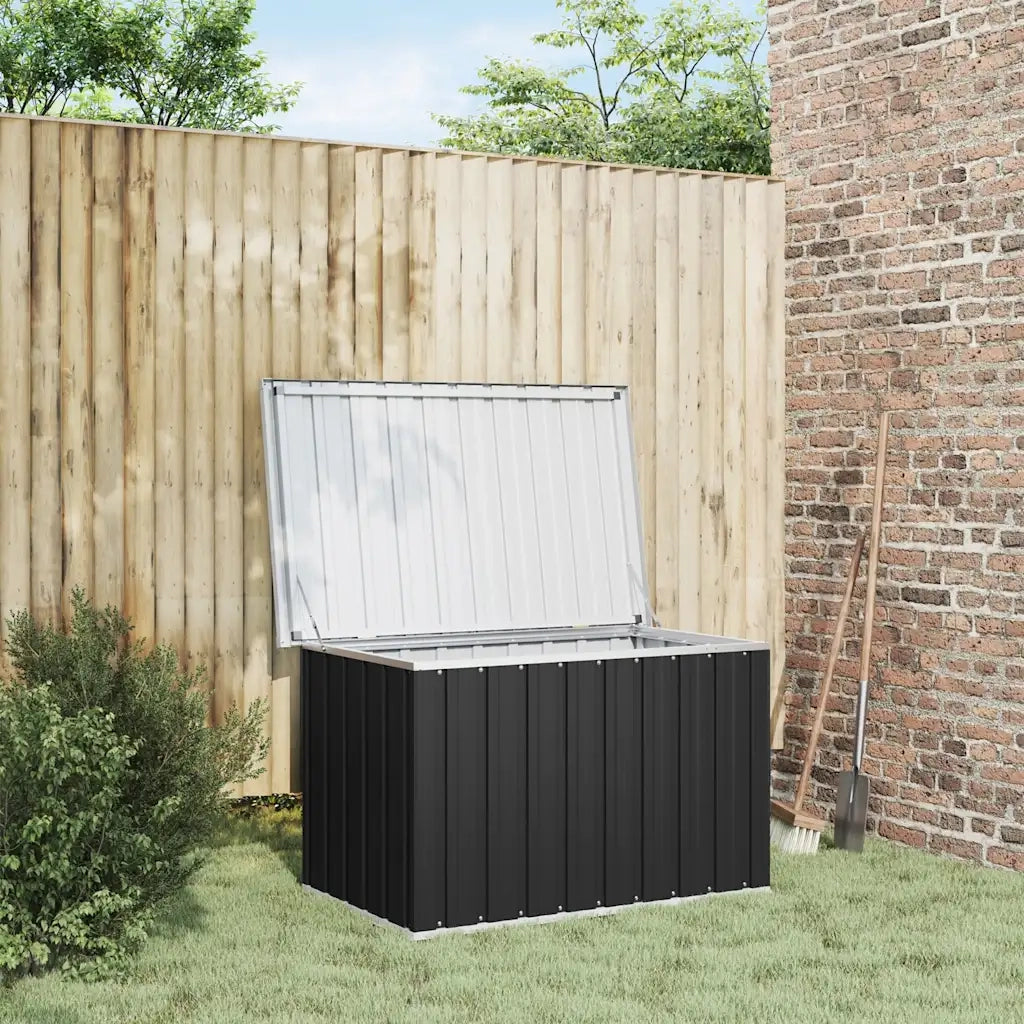 Baule da Giardino-Cassa da giardino Antracite 109x67x65 cm
