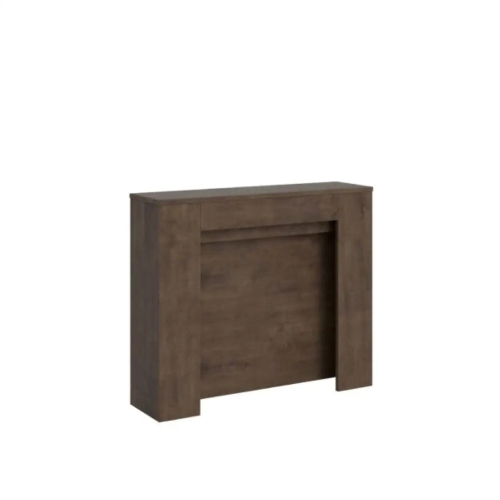 shopinnovativo - Consolle allungabile 90Ã—25/211 cm Kiba Noce