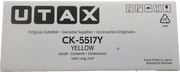 ORIGINAL Utax toner giallo CK-5517Y 1T02Z7AUT0 ~13000 Seiten