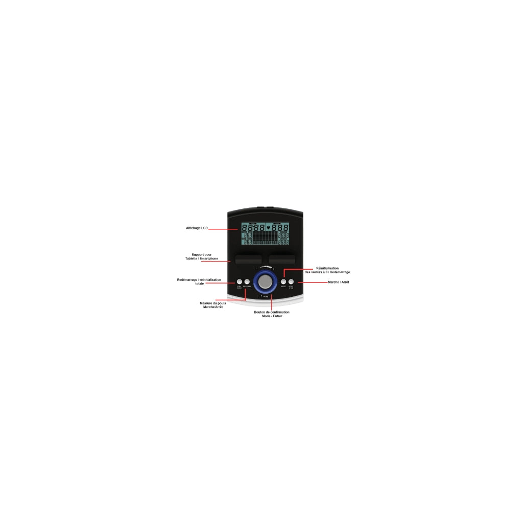 Bicicletta ellittica fitness XE78 - Xterra Fitness