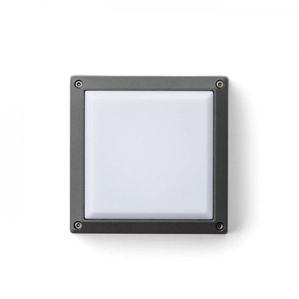 Lampada plafoniera applique DELTA 145 applique / plafoniera grigio antracite  230V GX53 9W IP54