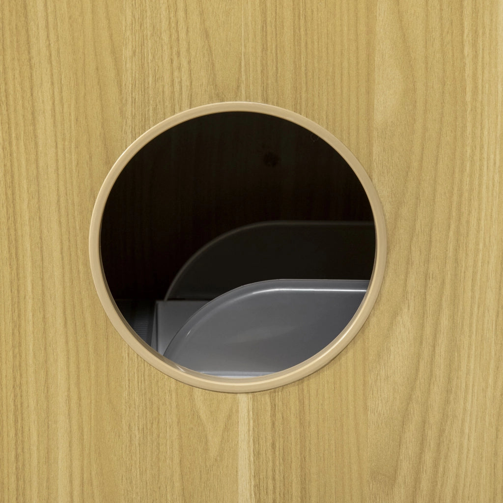 Mobile per lettiera gatto 3 livelli con porta e cuscino ¨C zephmum ¨C 60x45x103 cm