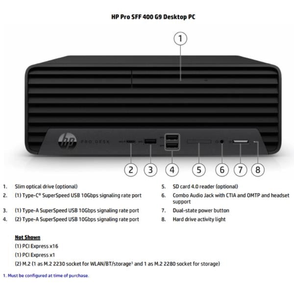 Hp pro sff 400 g9 - D7JX1AT#ABZ