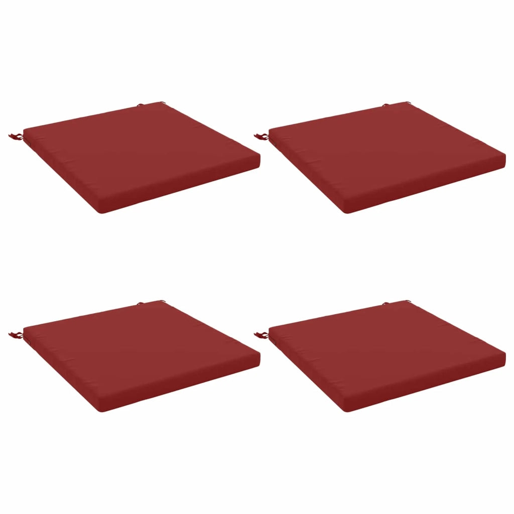 Cuscini per Sedia in 4 Pezzi SOEST 4 pz 100% Poliestere 944874