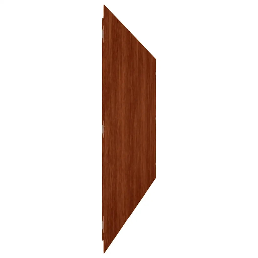 Bordure per Prato 10 pz 25x103 cm Flessibili in Acciaio Corten 821896