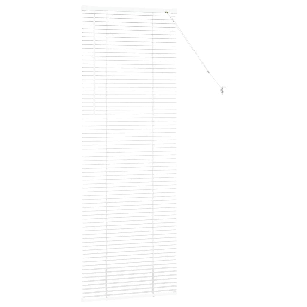 Tendaggi a Veneziana | Tenda a lamelle Bianco 175 x 65 cm Alluminio