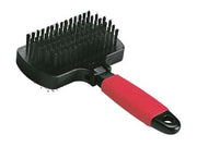 CARDATORE CON SPAZZOLA GRO 5982 P/CANI E GATTI PELO MEDIO E LUNGO  cm.17x10,5x5h.    FERPLAST