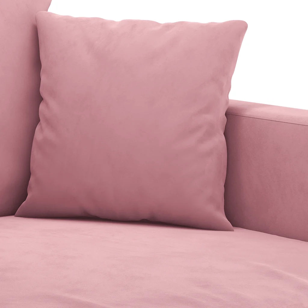 Divano a 3 Posti-Sofa 3 Posti rosa 180 cm in Velluto 324104