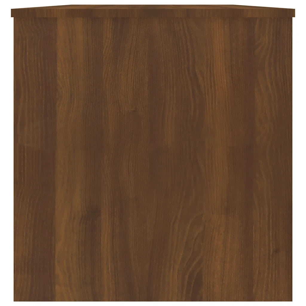 Tavolino Salotto Rovere Marrone 102x50x52,5cm Legno Multistrato 819292