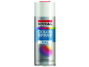 COLOR SPRAY SMALTO ACRILICO SPRAY- - ml.400 - bianco perla RAL 1013 (155532) - 6 pezzi SOUDAL