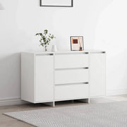 Credenza con Cassetto-Buffet-Armadio da cucina Bianco 120 x 41 x 75 cm Legno multistrato