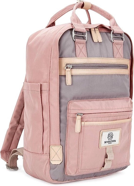 Ragazzera moderna e unisex in rosso e grigio con design classico in stile scandinavo – ideale per laptop da 13 pollici