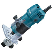 Trade Shop - Rifilatore 6mm Fresatrice 530w 3000rpm Ad Immersione Makita 3709 A Base Fissa -