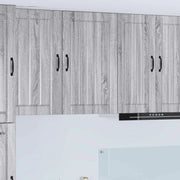 Armadietto a muro LUCCA Grigio Sonoma 50 x 31 x 80 cm