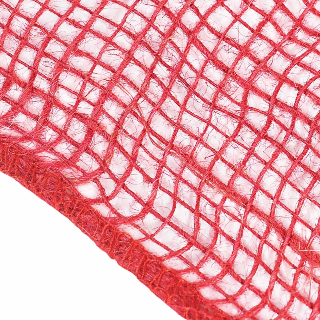 Rotolo di Juta 100 x 500 cm Rosso 42012054