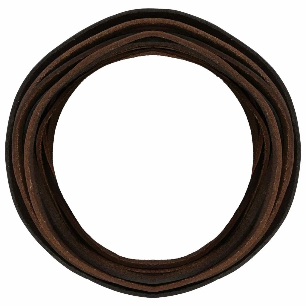 Cinturino in pelle Marrone Scuro 500 x 0,8 cm Pelle 42034176