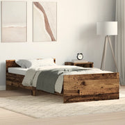 Giroletto senza Materasso Legno Antico 75x190 cm in Truciolato 862310