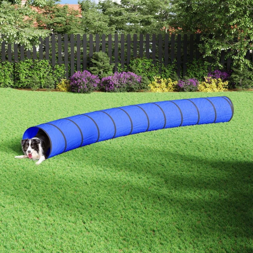 Tunnel per Cani Blu Ã˜ 55x500 cm in Poliesterecod mxl 79732