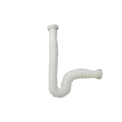 TUBO ESTENSIBILE MONOBLOCCO CON GHIERA BIANCO- 11/2 x 40- DH- pezzi 1