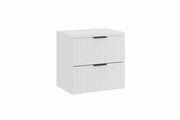 Set mobili bagno 60 cm con piano Adel White 60 x 1401 x 46 cm