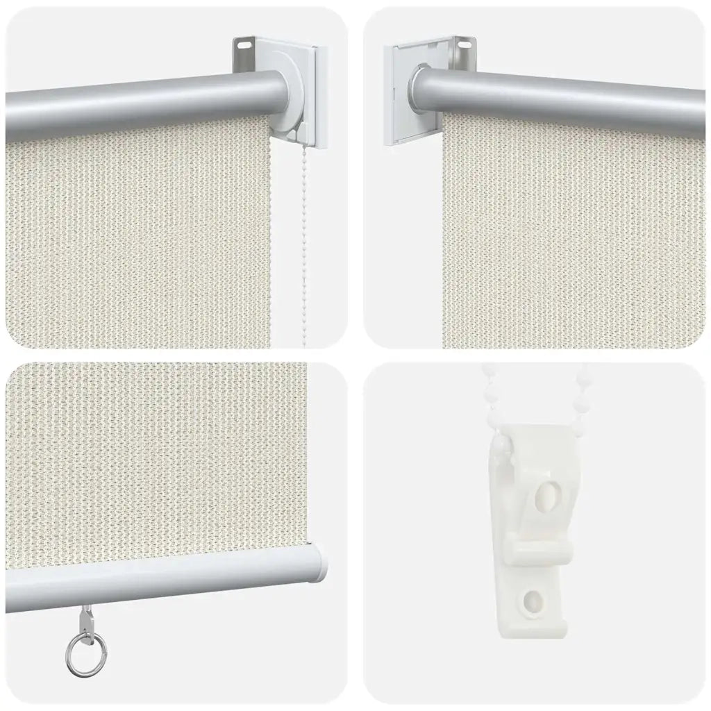 Tenda a Rullo per Esterni 225(L)x230(A) cm color crema 43455