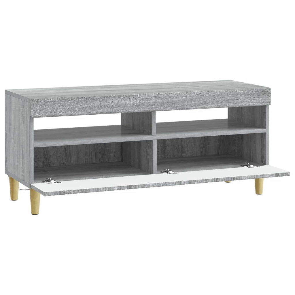 Mobile TV LED Sonoma grigio Legno ingegnerizzato 897211