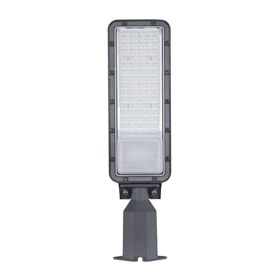 Lampione armatura Stradale LED 50w, 220V, 5000 Lumen, Luce Naturale , Impermeabile IP65, Alluminio, Inclinazione Regolabile