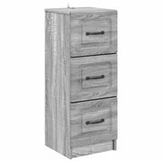 Mobile con Cassetti Grigio Sonoma 33 x 34,5 x 87 cm 895771