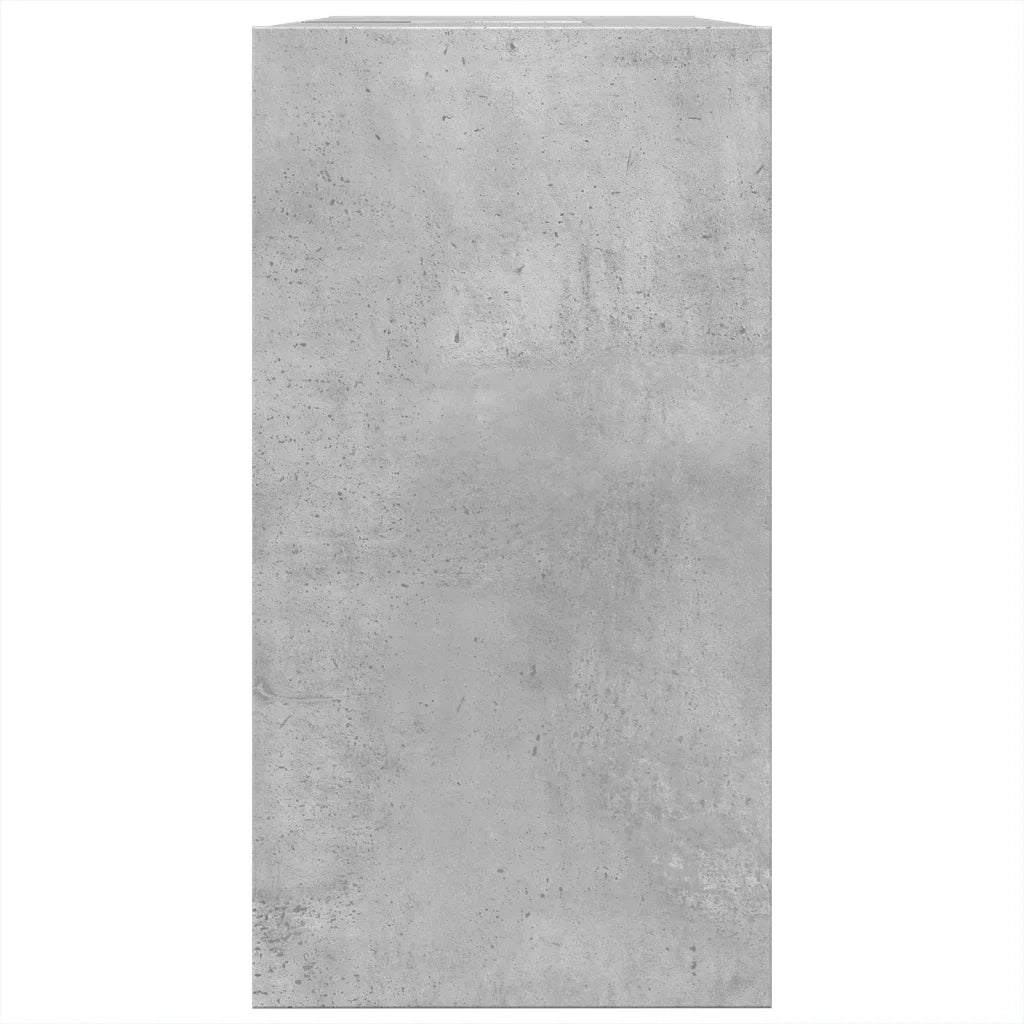 Mobile Lavabo Grigio Cemento 63x29x55 cm in Legno Multistrato