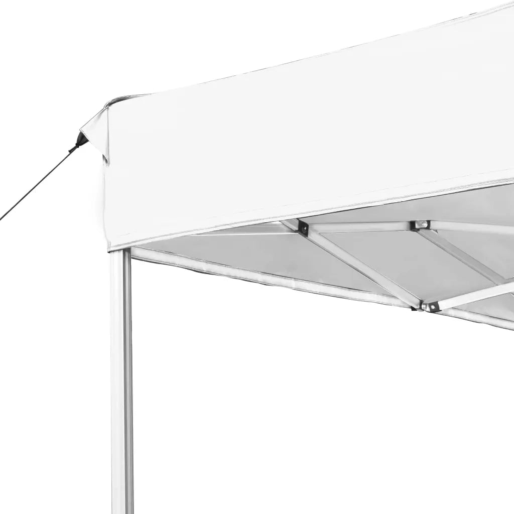 Gazebo Professionale Pieghevole Alluminio 4,5x3 m Bianco 45495