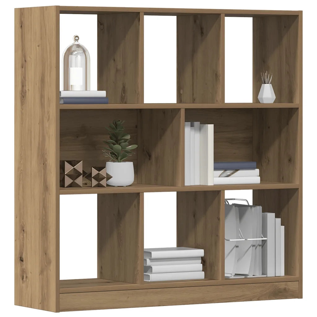 Libreria Rovere Artigianale 97,5x29,5x100 cm Legno Multistrato