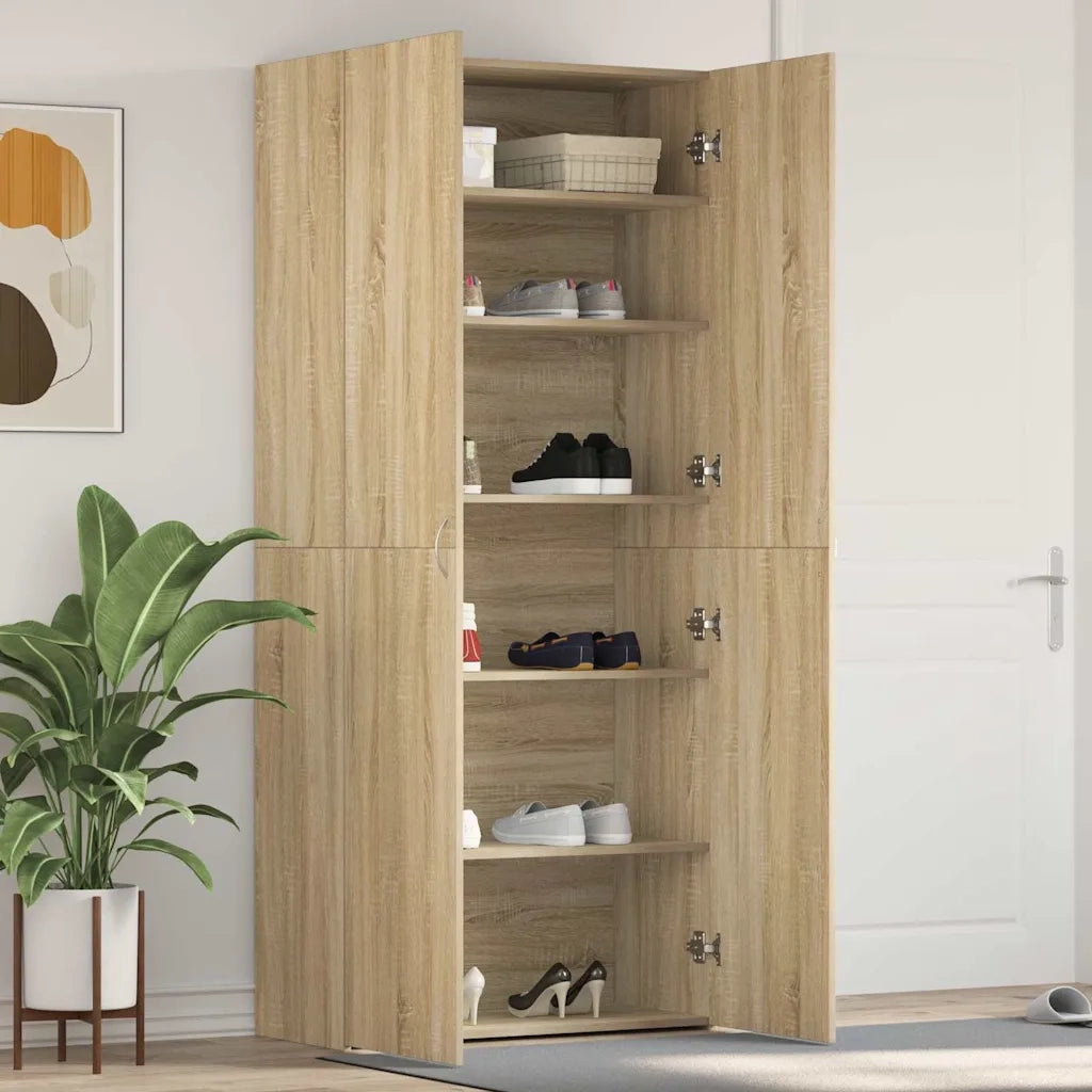 Mobile per scarpe 80 x 35.5 x 180 cm Legno ingegnerizzato 3333838