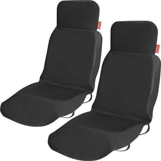 Auto Stoelhoes Universali - Impermeabili e Respiranti - 2 Pezzi - Nero