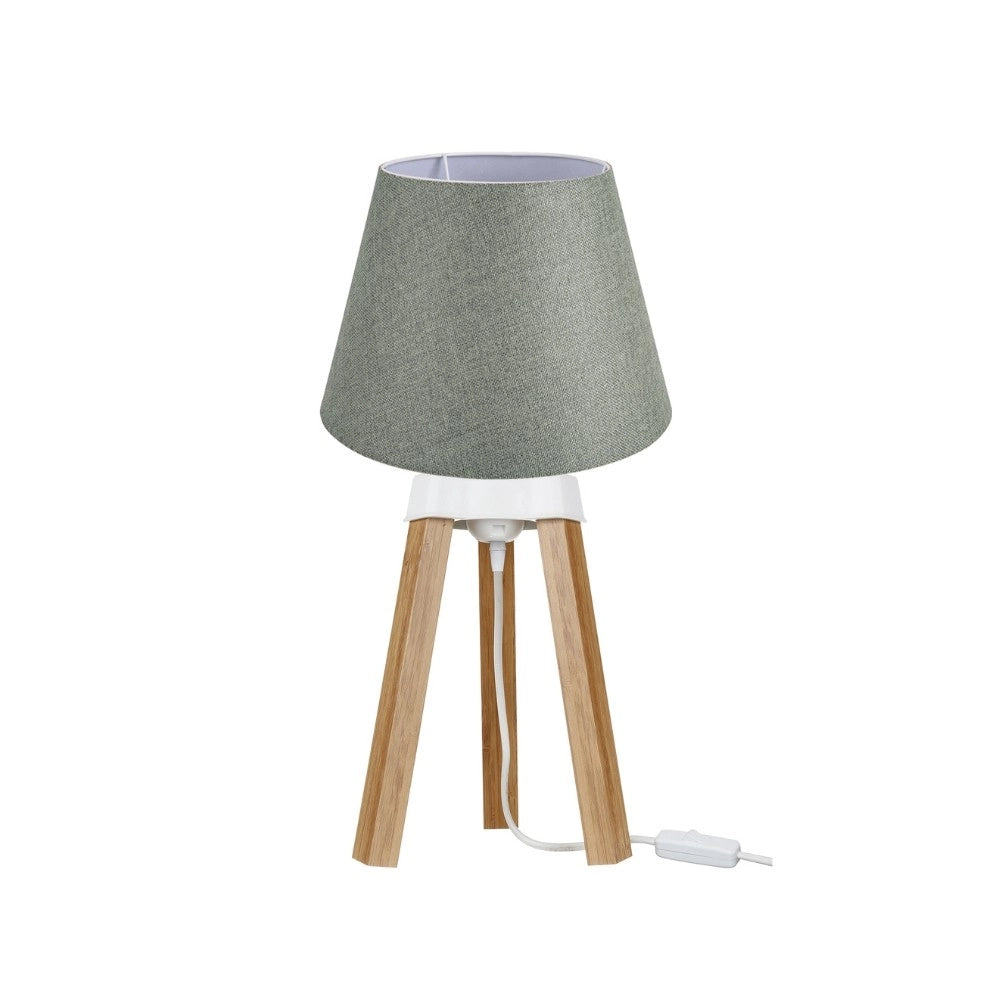 Lampada da tavolo verde 21x30 cm
