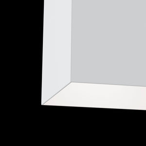 Plafoniera Ceiling & Wall in Alluminio Alfa Bianco