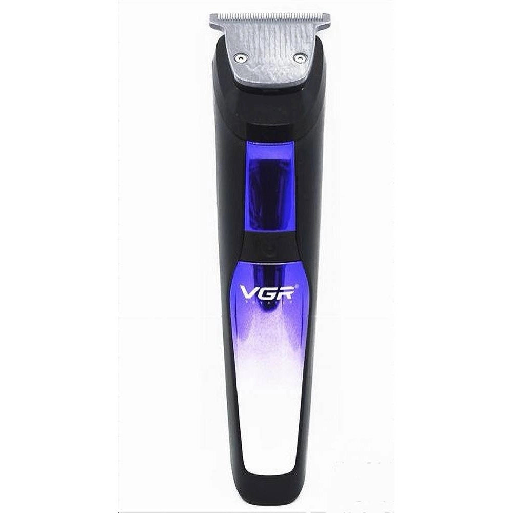 Trade Shop - Trimmer Elettrico Display Led Tagliacapelli Barba Senza Fili Impermeabile V-292 -