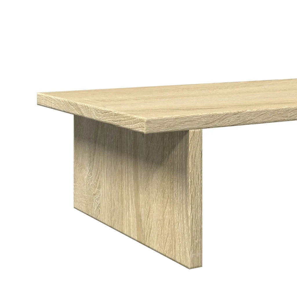 Supporto Monitor Rovere Sonoma 100x27x15 cm Legno Multistrato CFW7136742