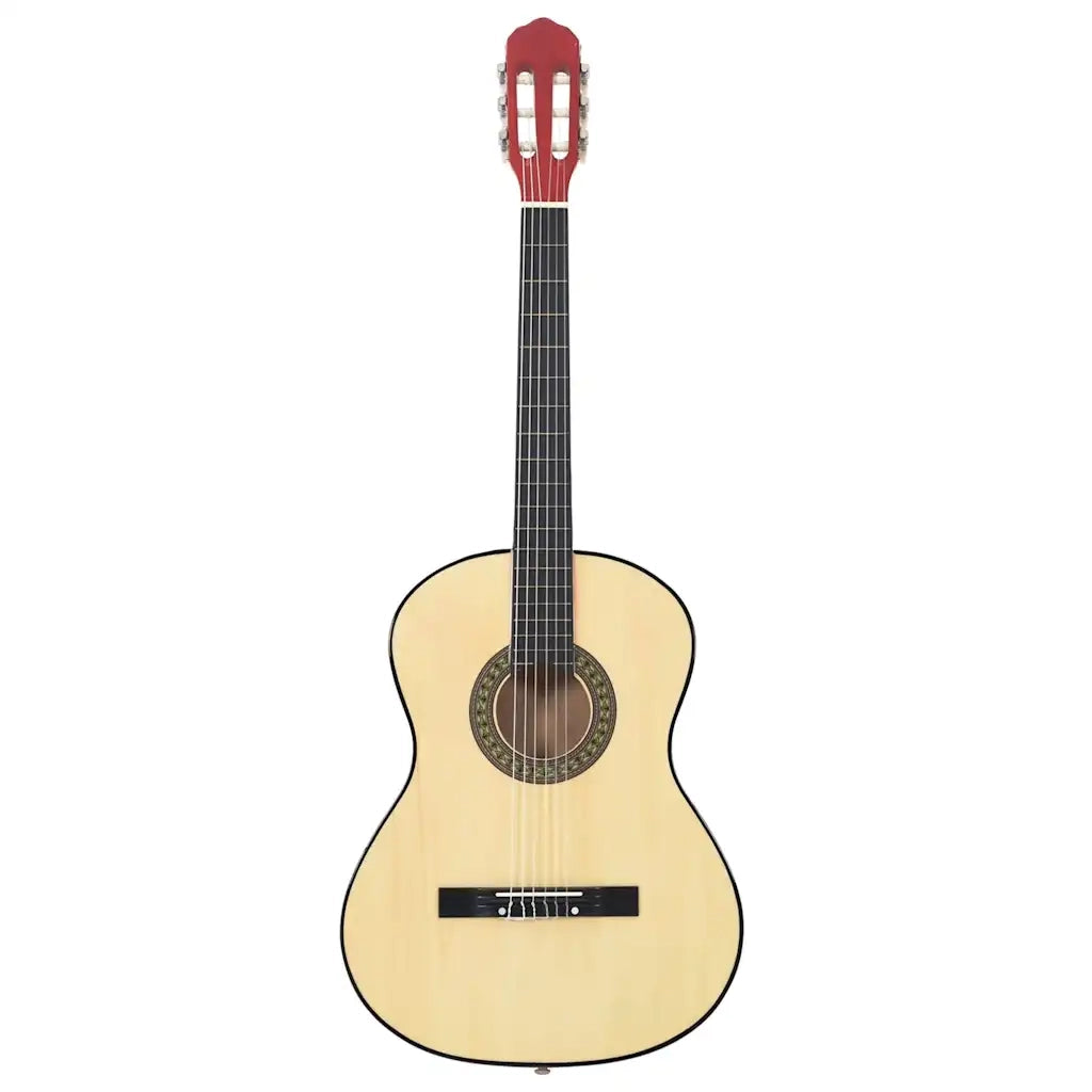 Chitarra Classica per Principianti Nera 4/4 39" in Tiglio CFW3569495