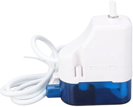 Pompa di Condensazione Autoimpostata per Acqua - Altezza di Elevazione Massima 10 m - Adatta per 1-3P Air Conditioner - Livello di Rumore 19dB - Capacità Serbatoio 70 ml - Formato Compattato - Pompa di Condensazione