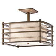 Plafoniera Moxie bronzo caldo 2xE27 100W Kichler IP20