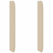 Orecchia della Testata Crema 80 x 16 x 4 cm Tessuto CFW4209721