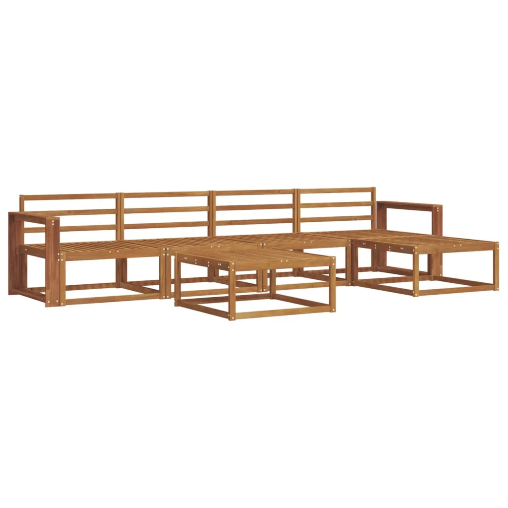 Set di divani da esterno 6 pcs Naturale 3367477