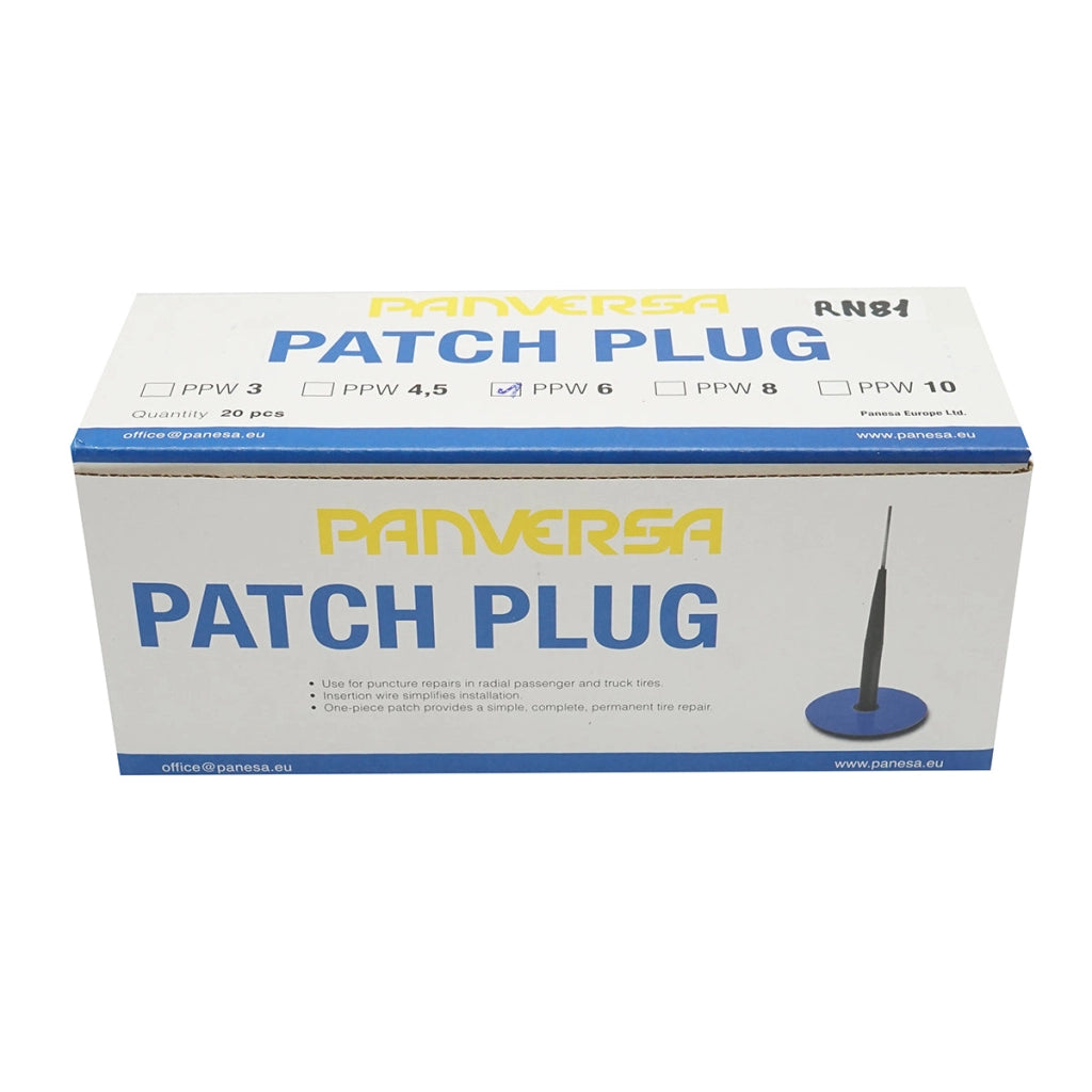 Patch vulcanizzanti universali a forma di fungo da 6 mm, 10 pezzi/set PPW-6 Panversa