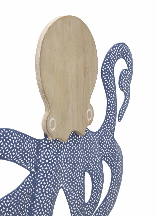Pannello da Muro Octopus 41x1,5x57 cm in Ferro e MDF Multicolor