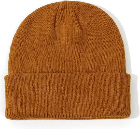 Mutine invernali per bambini - cappelli caldi per bambini - cappucci per neonati - cappelli per bambini all'aperto - adatti per 2-6 anni - marrone - 19*18cm