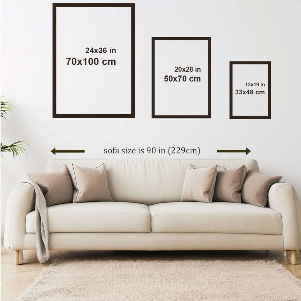 Megarina, Quadro Materiale Struttura in Legno Nobilitato, 33x48h cm Multicolore