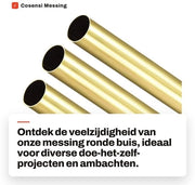 Tubi in rame 300mm di lunghezza - 11mm di diametro esterno - 0.2mm di spessore della parete - tubo senza saldatura - 3 pezzi - tubi in ottone di alta qualità - tubo in ottone