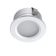 Faretto incasso tondo LED 1W 3000K IP65 argento Kanlux