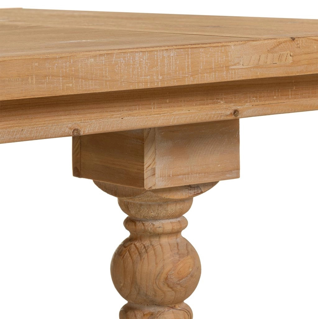 Tavolo da soggiorno in legno marrone 180x90x80h